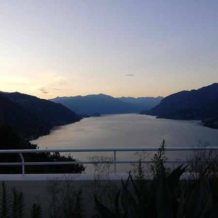 Attico With Big Terrace In Residence With Pool Valbrona Exterior photo